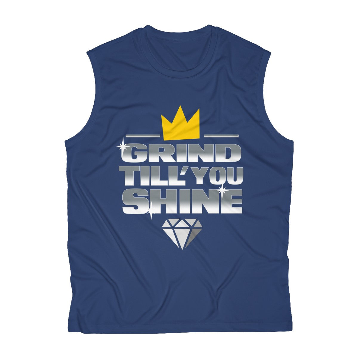 Grind Till You Shine | Men's Sleeveless Performance Tee