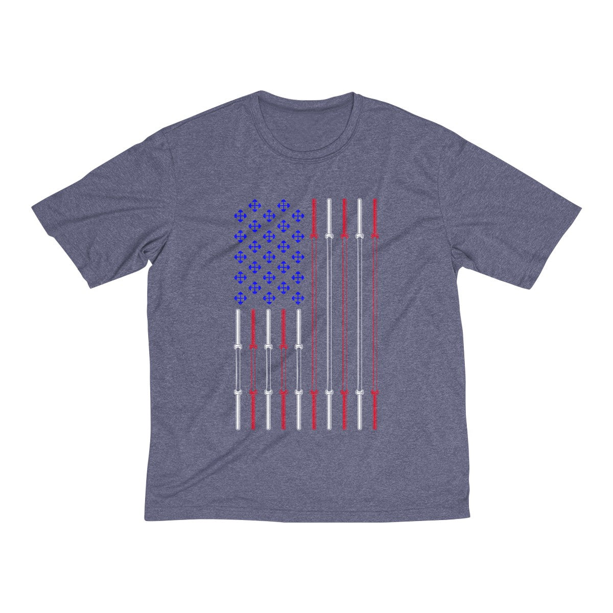 Fitness Flag | Men's Heather Dri-Fit Tee