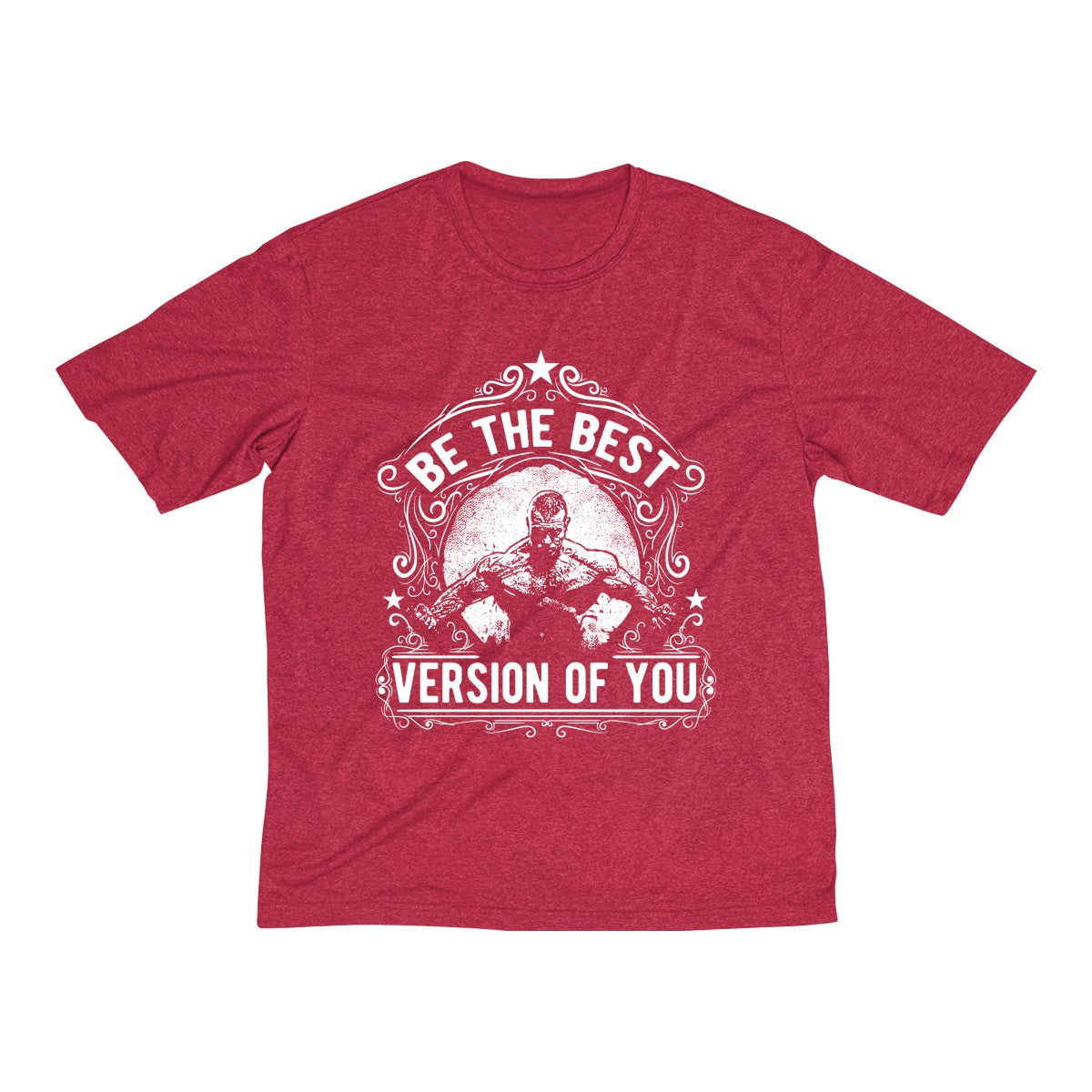 Be The Best Version Of You | Men's Heather Dri-Fit Tee