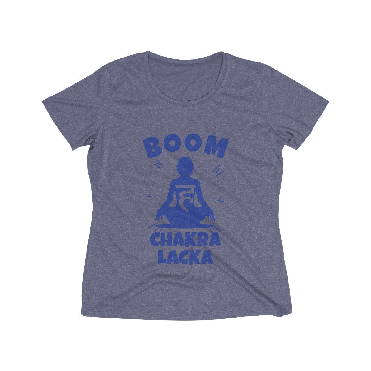 Boom Chakra Lacka | Women's Heather Wicking Tee