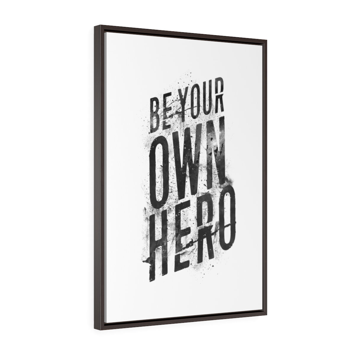 Be Your Own Hero | Framed Gallery Canvas