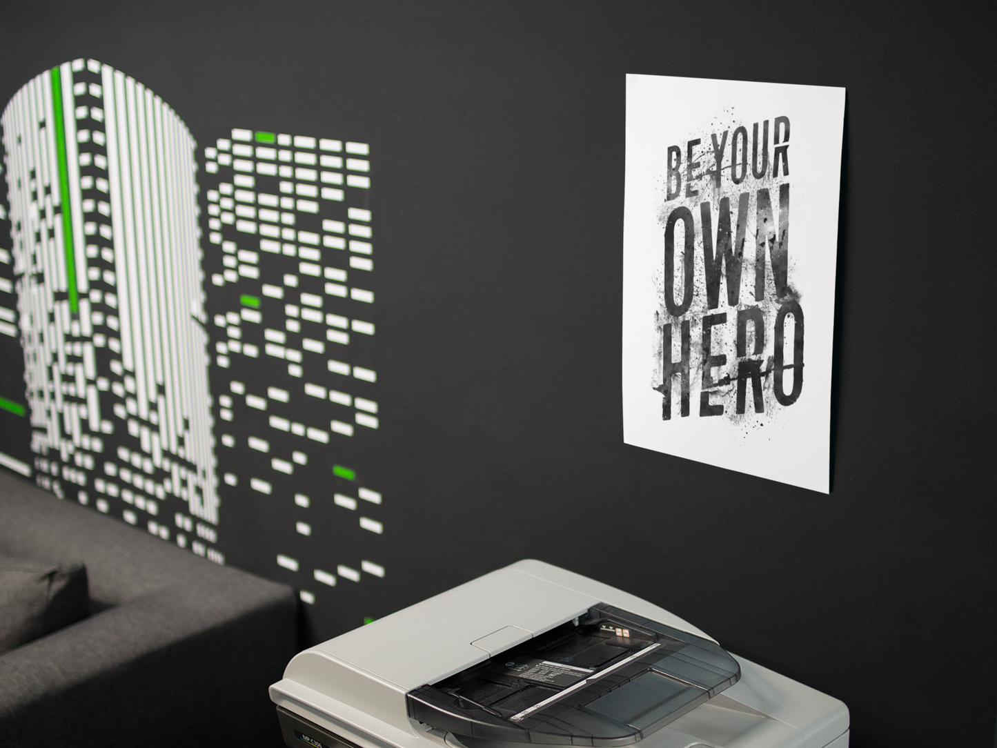 Be Your Own Hero | Canvas Art