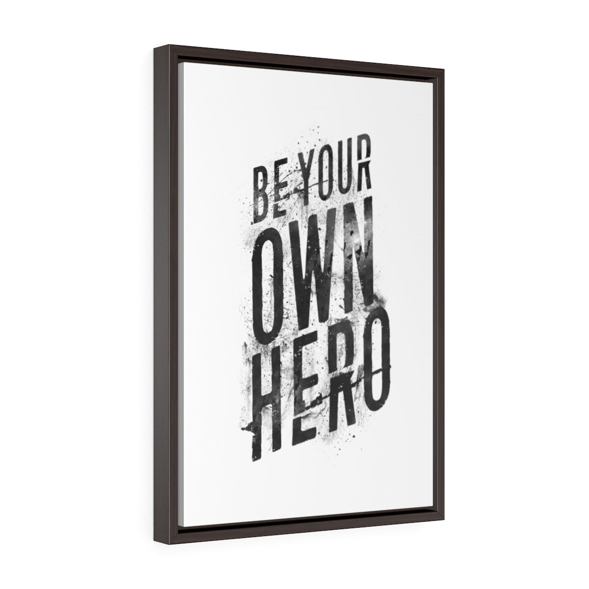 Be Your Own Hero | Framed Gallery Canvas