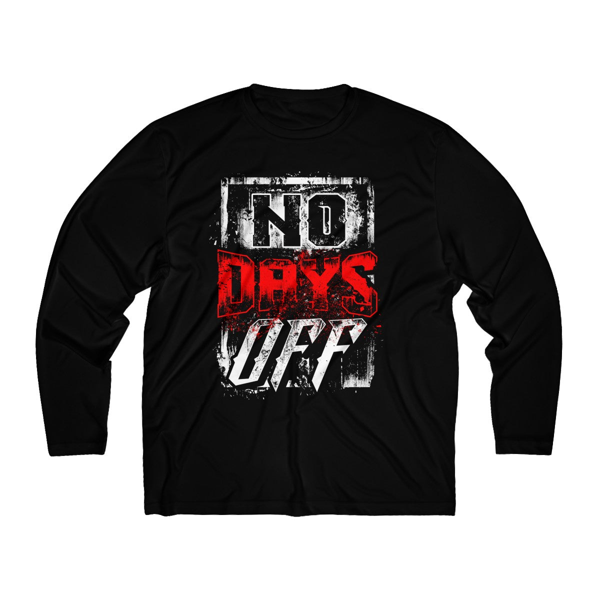 No Days Off | Men's Long Sleeve Moisture Absorbing Tee