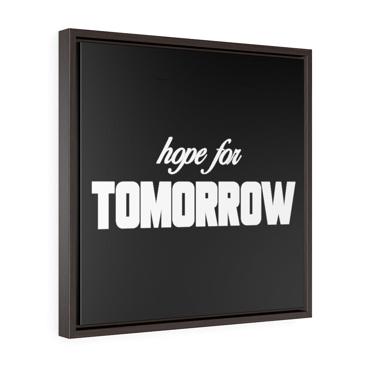 Hope For Tomorrow | Framed Gallery Canvas