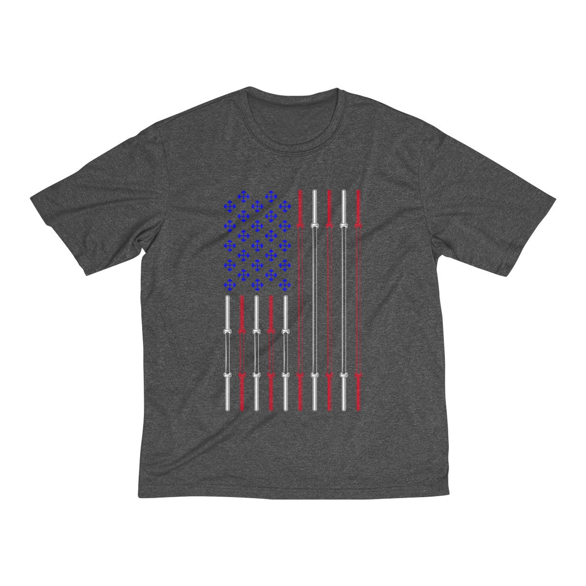 Fitness Flag | Men's Heather Dri-Fit Tee