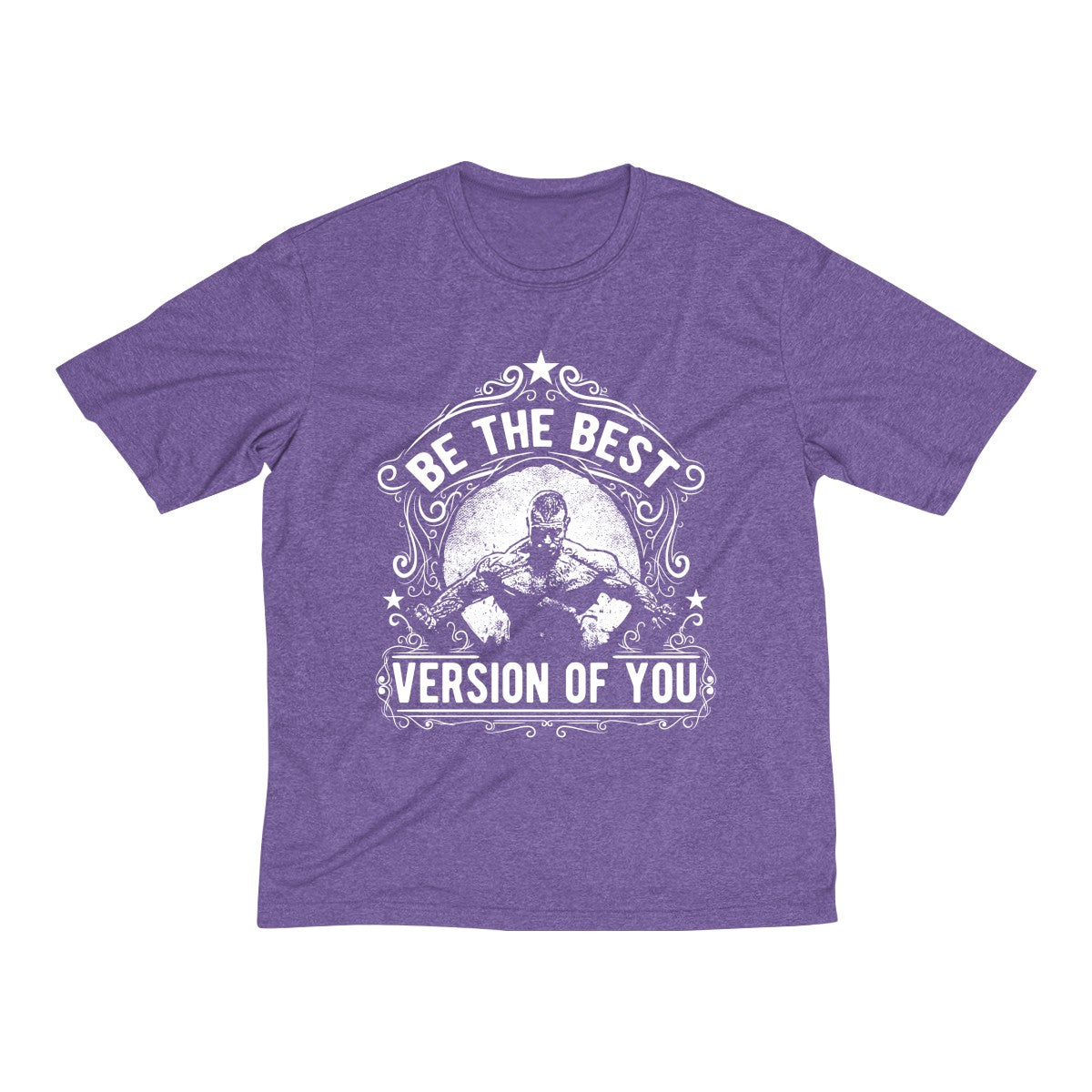 Be The Best Version Of You | Men's Heather Dri-Fit Tee