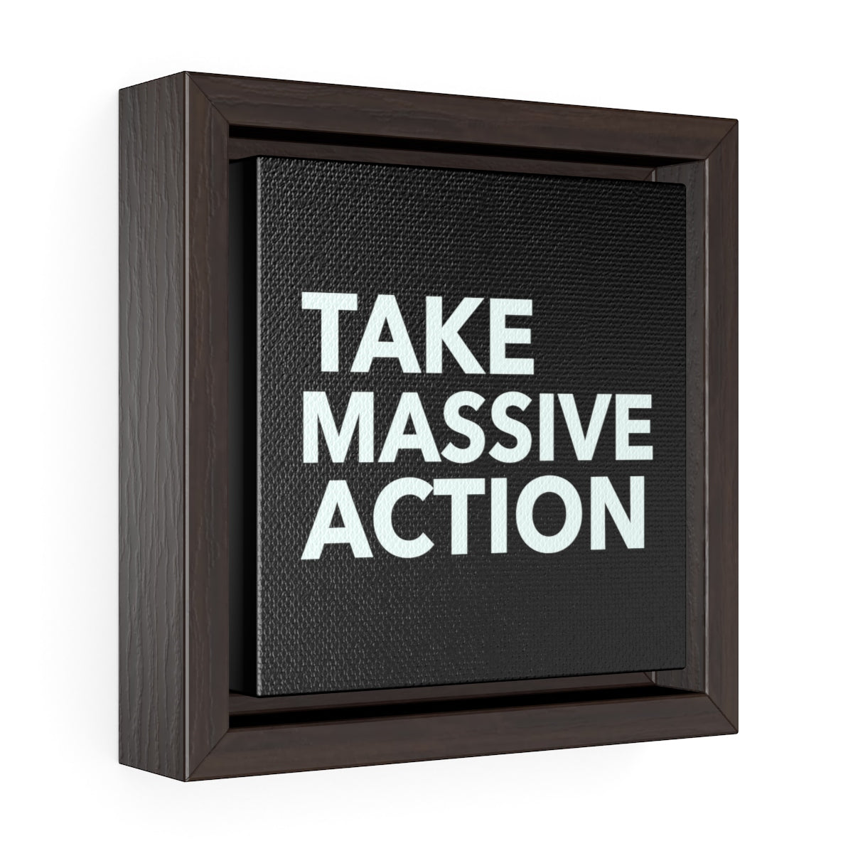 Take Massive Action | Framed Gallery Canvas