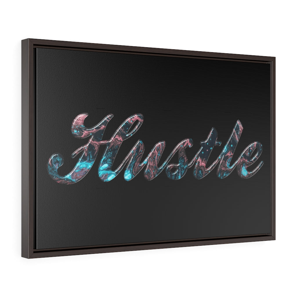 Hustle Marble | Framed Gallery Canvas