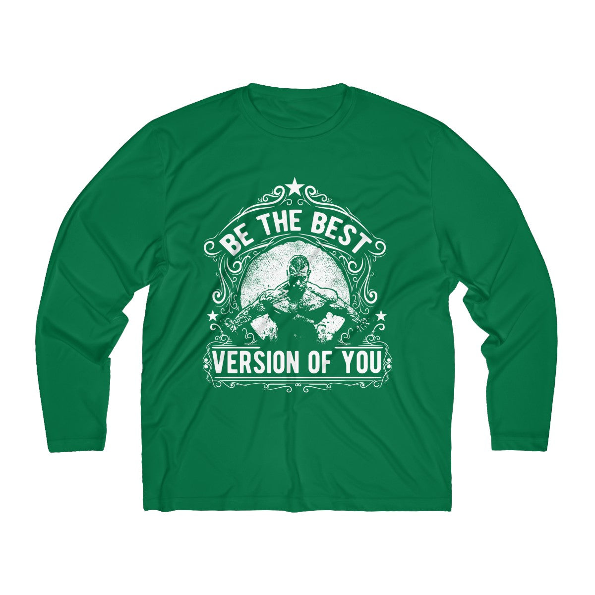 Be The Best Version Of You | Men's Long Sleeve Moisture Absorbing Tee