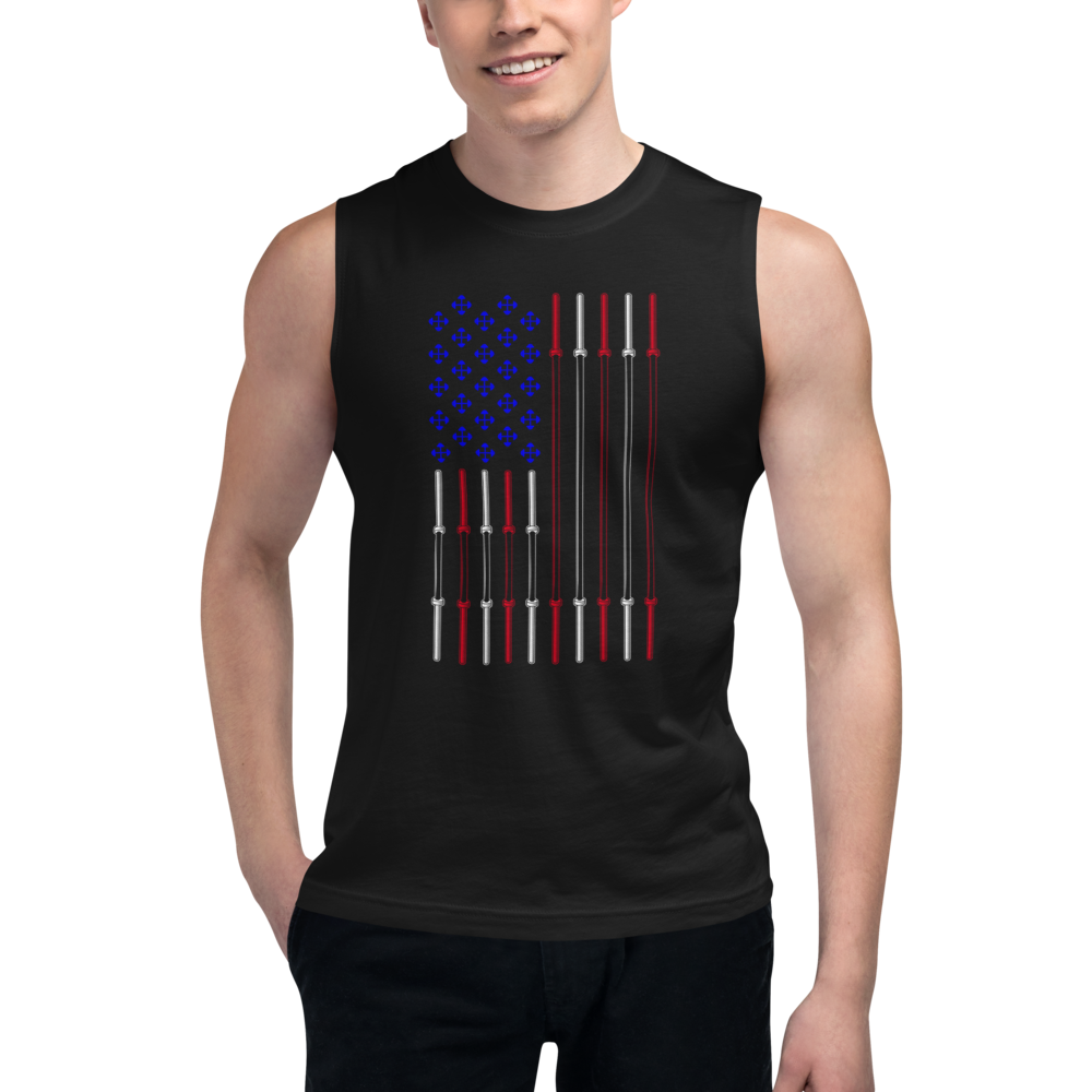 Fitness Flag | Men's Sleeveless Performance Tee