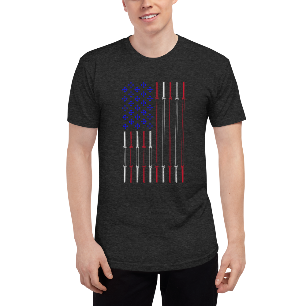 Fitness Flag | Men's Heather Dri-Fit Tee