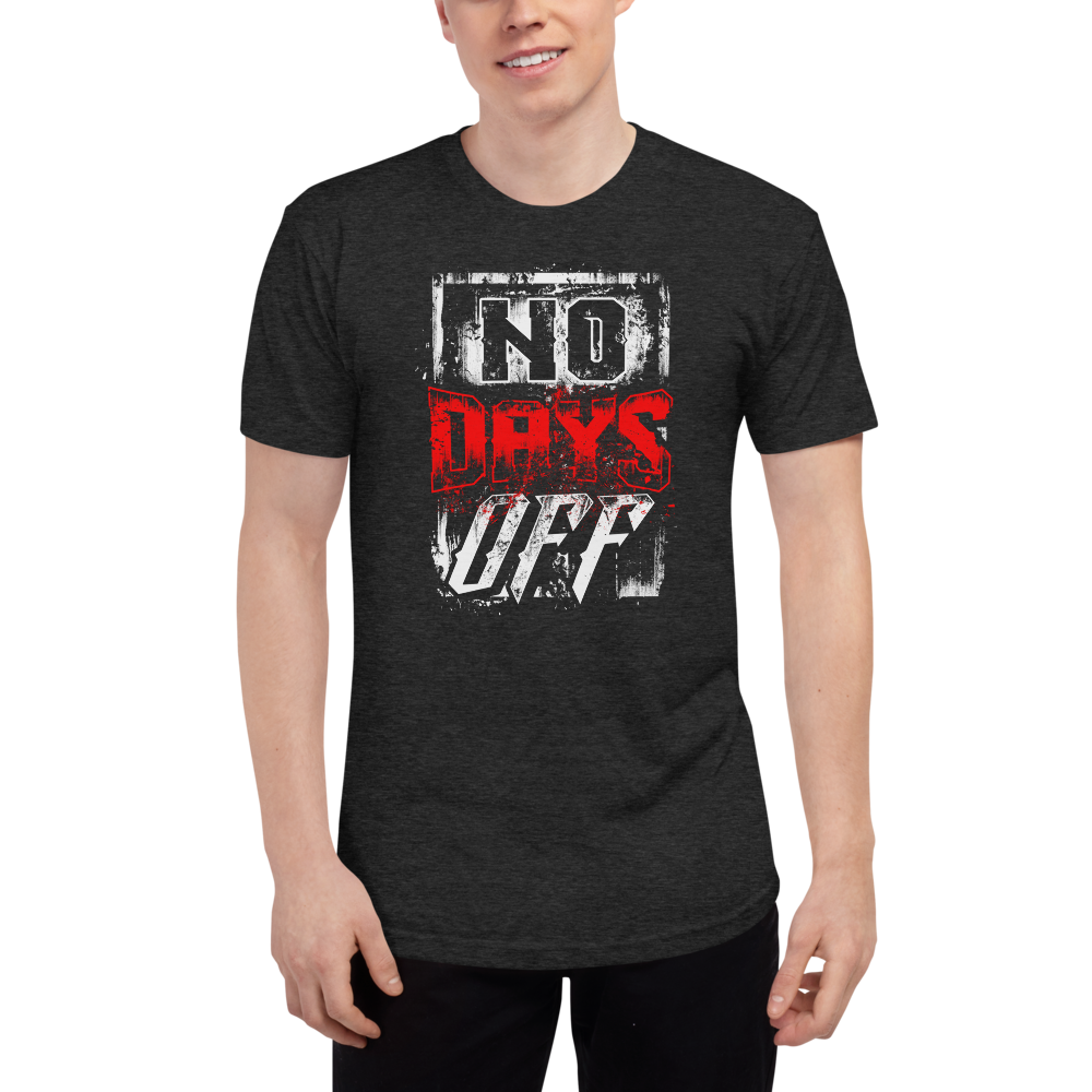 No Days Off | Men's Heather Dri-Fit Tee