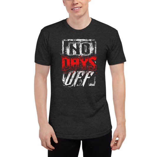 No Days Off | Men's Heather Dri-Fit Tee