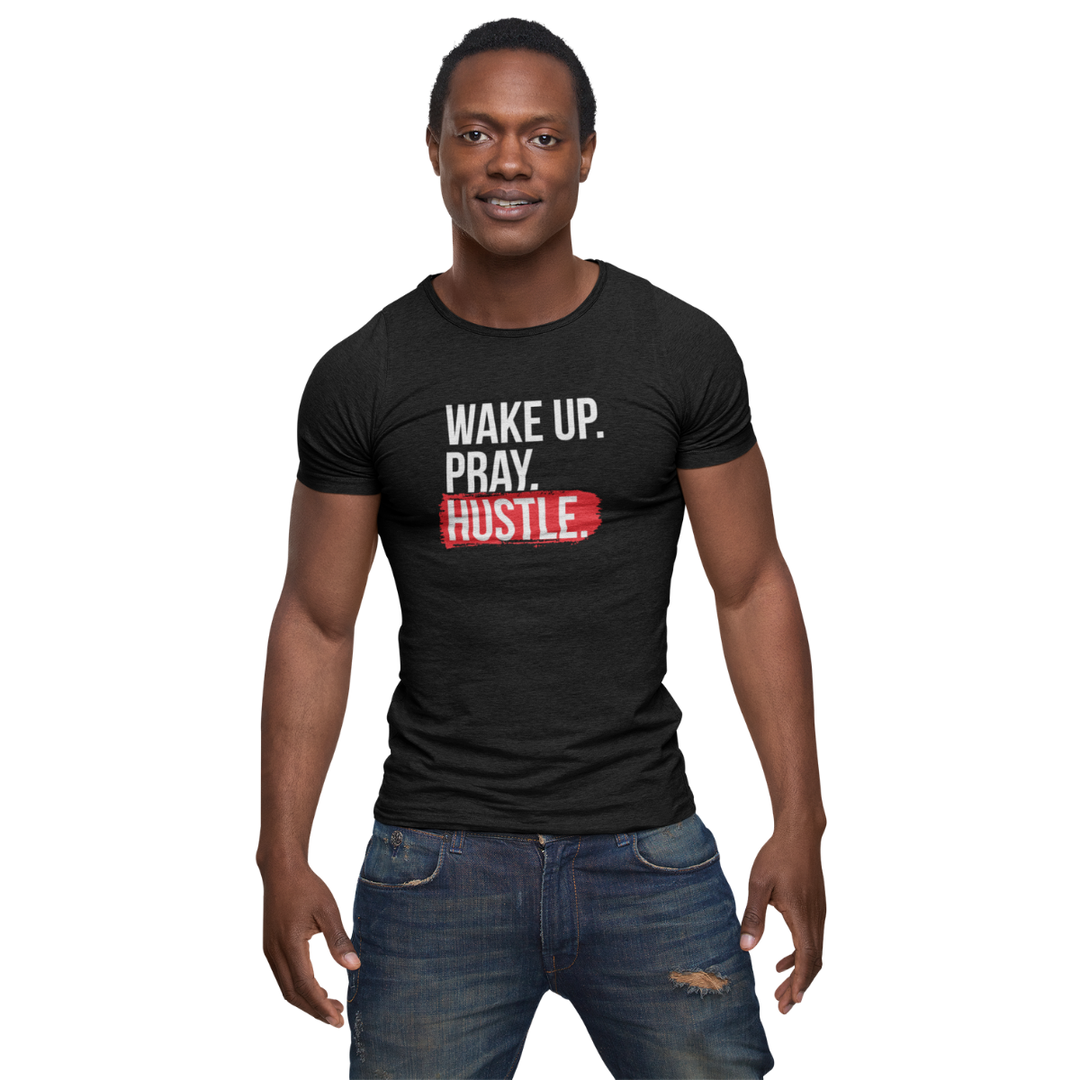 Wake Up Pray Hustle | Men's