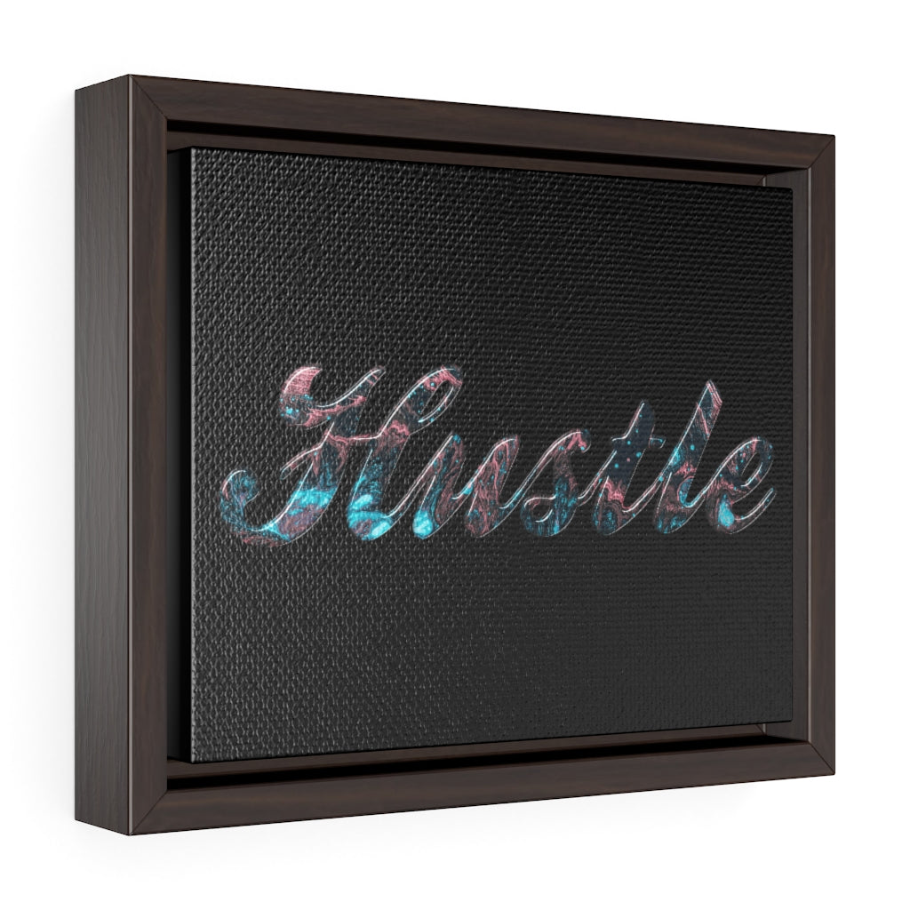 Hustle Marble | Framed Gallery Canvas