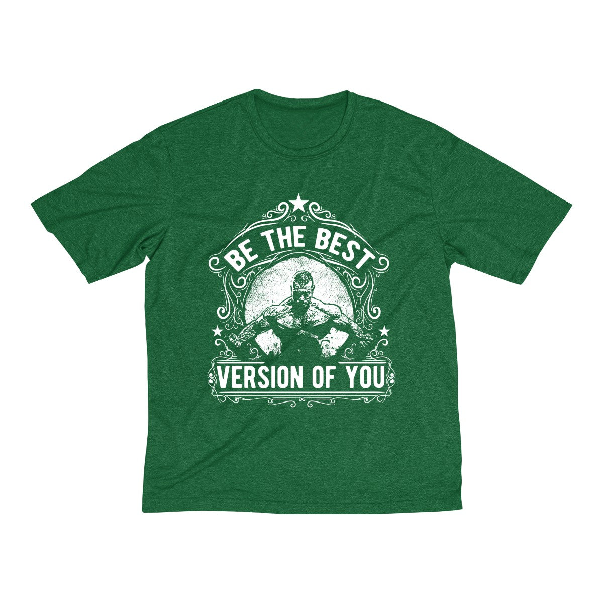 Be The Best Version Of You | Men's Heather Dri-Fit Tee