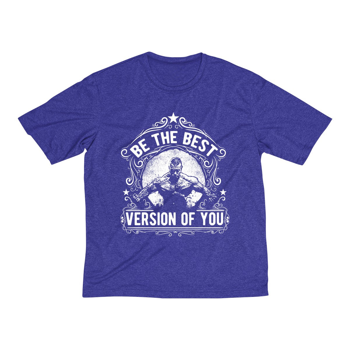 Be The Best Version Of You | Men's Heather Dri-Fit Tee