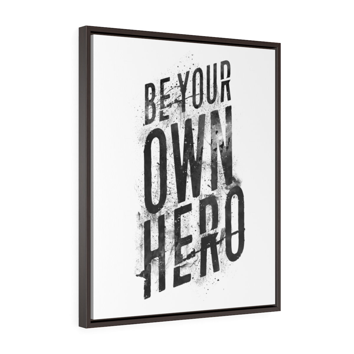 Be Your Own Hero | Framed Gallery Canvas