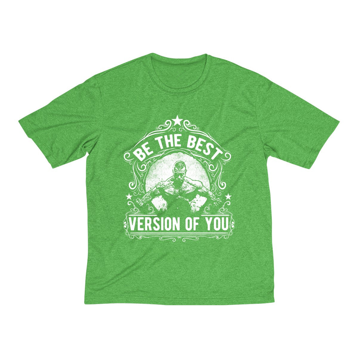 Be The Best Version Of You | Men's Heather Dri-Fit Tee