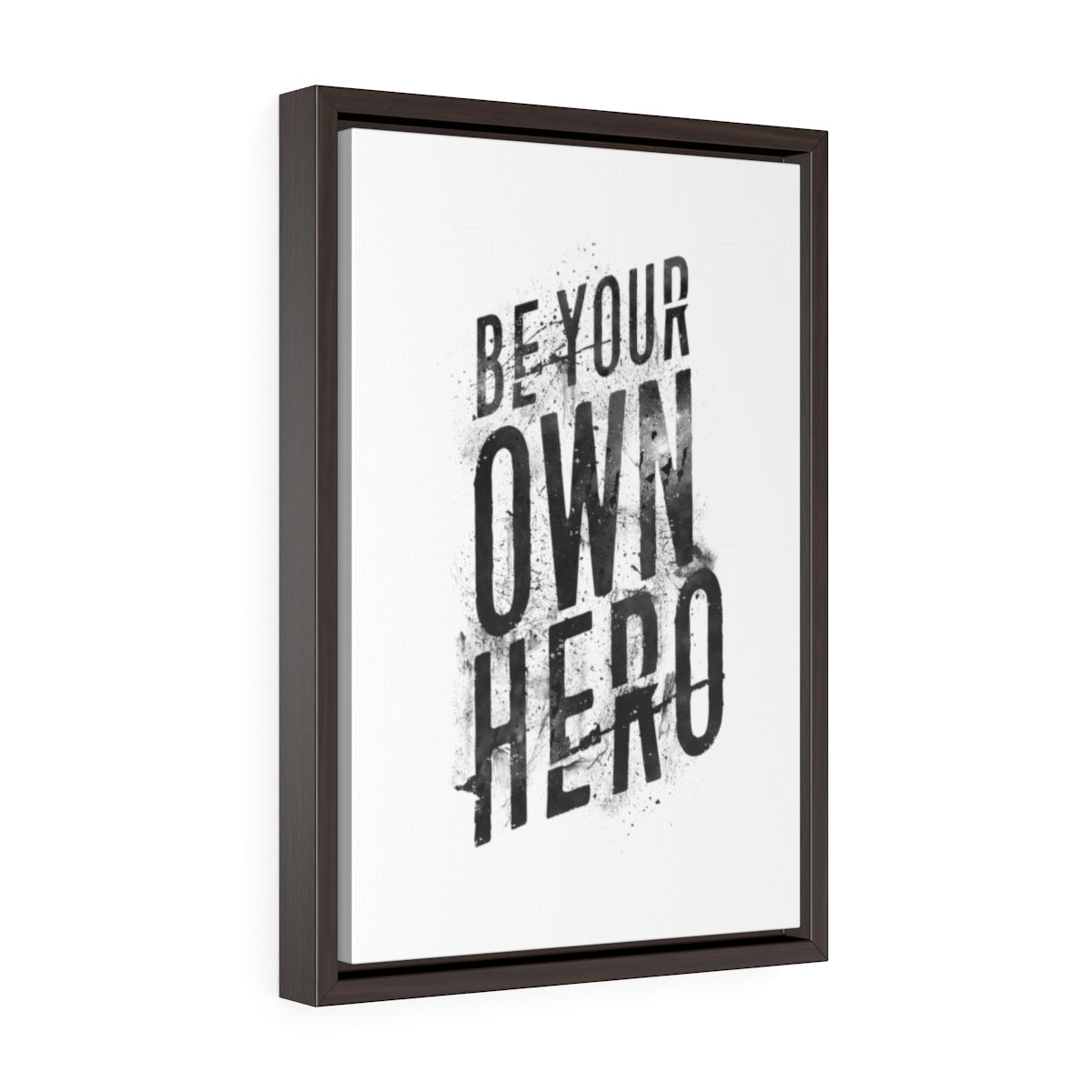 Be Your Own Hero | Framed Gallery Canvas