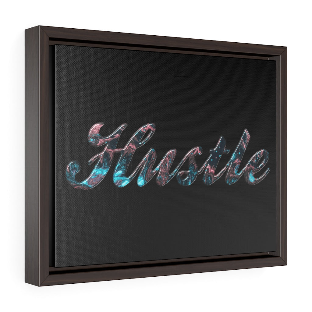 Hustle Marble | Framed Gallery Canvas