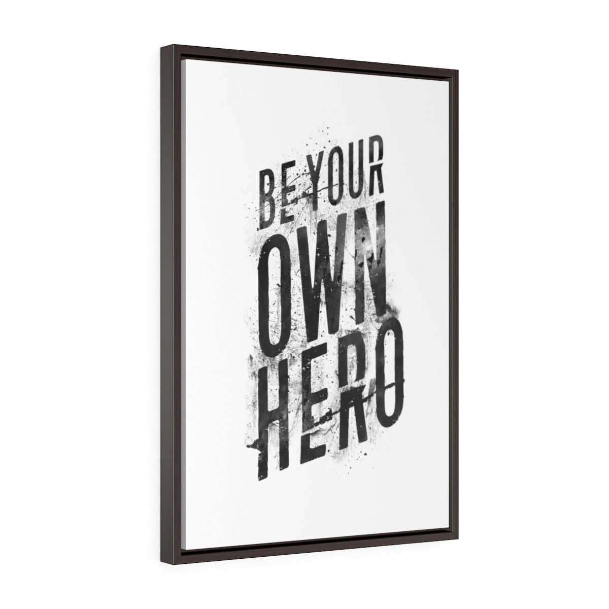 Be Your Own Hero | Framed Gallery Canvas