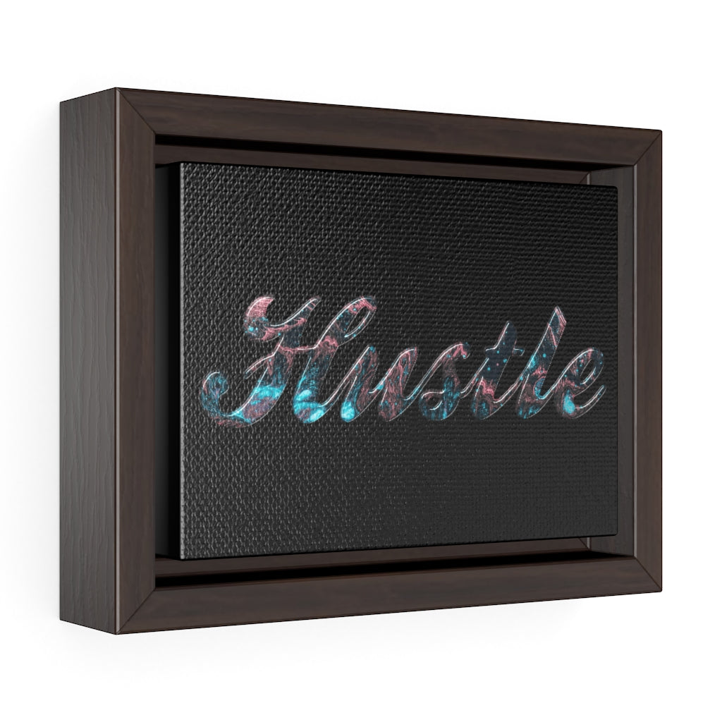 Hustle Marble | Framed Gallery Canvas