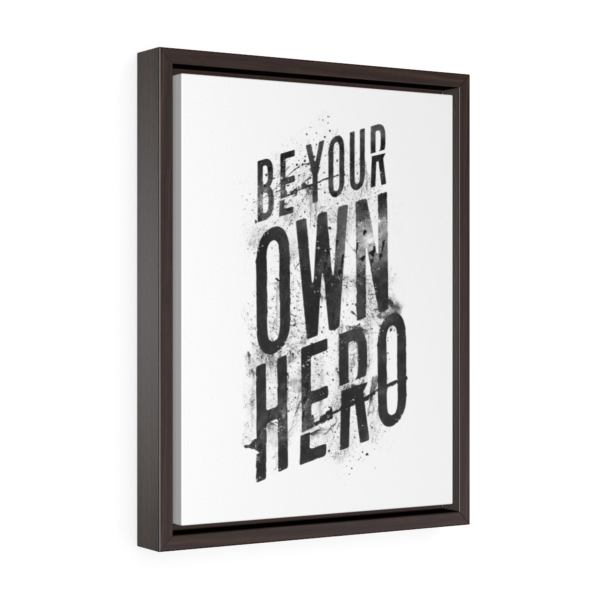 Be Your Own Hero | Framed Gallery Canvas