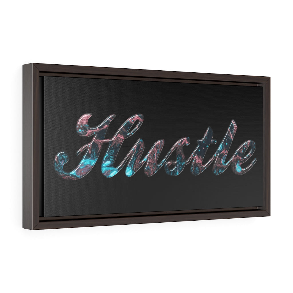 Hustle Marble | Framed Gallery Canvas