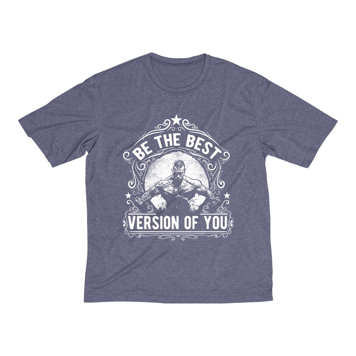 Be The Best Version Of You | Men's Heather Dri-Fit Tee