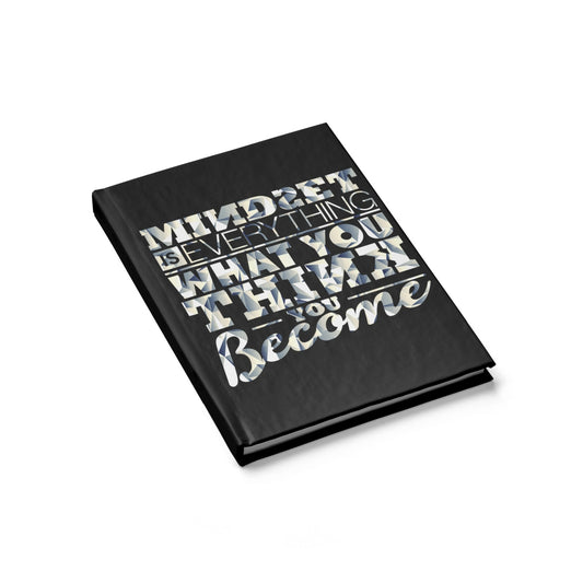 Mindset Is Everything What You Think You Become | Blank Journal