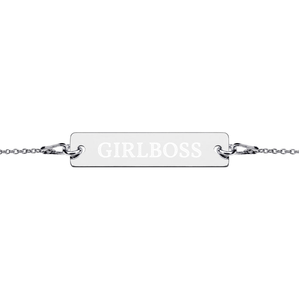 Girlboss | Engraved Bracelet