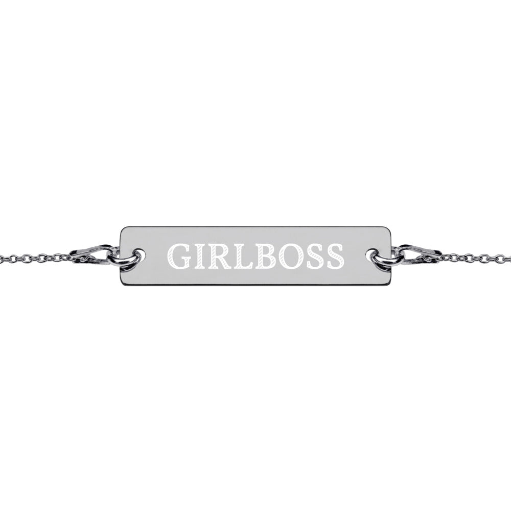 Girlboss | Engraved Bracelet