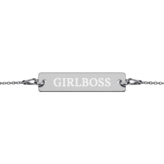 Girlboss | Engraved Bracelet