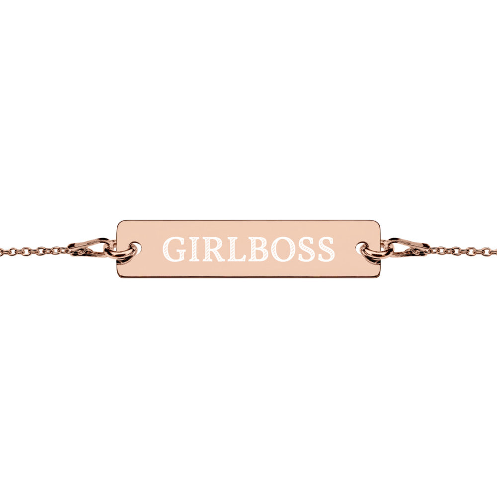 Girlboss | Engraved Bracelet