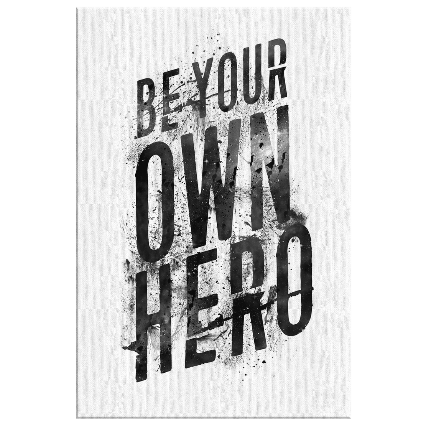 Be Your Own Hero | Canvas Art