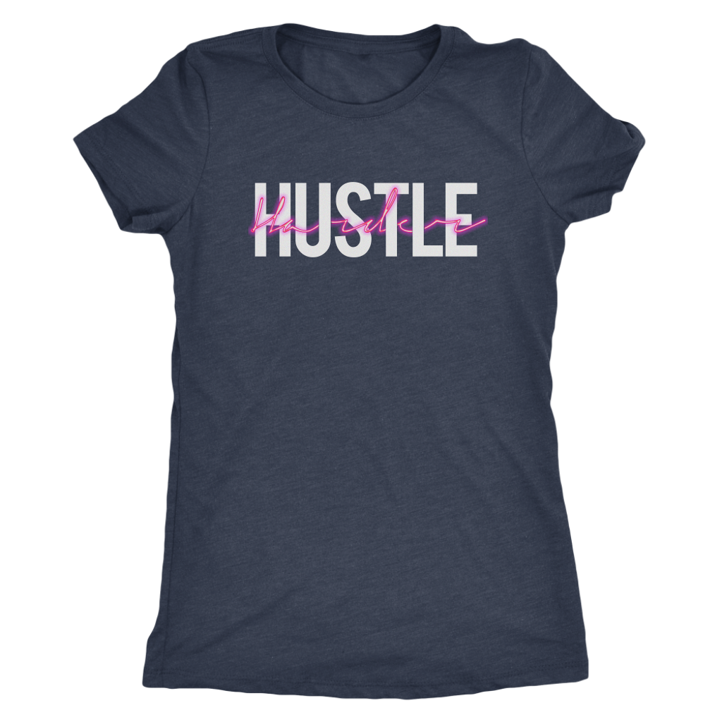 Hustle Harder Neon | Women's